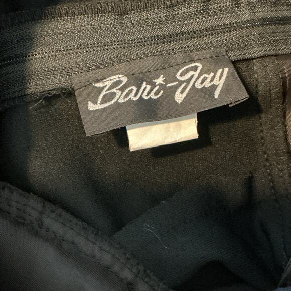 Bari Jay Sequined Sleeveless Black Corset Back Evening Gown Dress Women's 11/12 - Picture 5 of 10